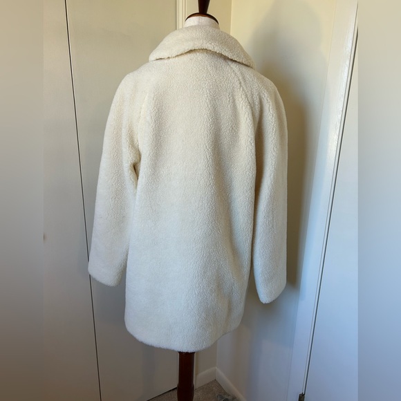 NWT Sézane ISAE Teddy Coat SZ 8 / 40 - Picture 6 of 16